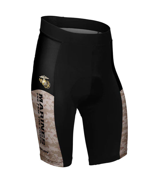 Men's Marine Corps Cycling Shorts - 23 PELOTON - Made in the USA