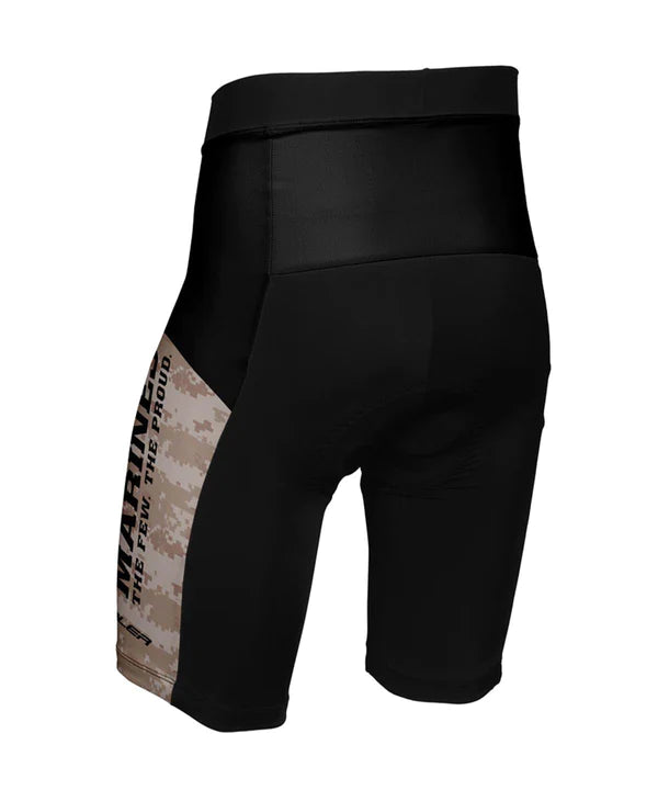Men's Marine Corps Cycling Shorts - 23 PELOTON - Made in the USA